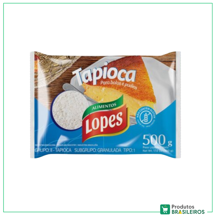 Tapioca Granulada / Granulated Tapioca LOPES - 500g