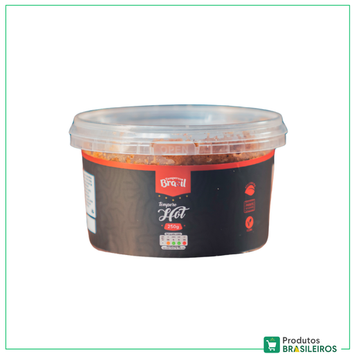 Tempero Hot / Hot Seasoning TEMPEROS BRAZIL - 250g - Produtos Brasileiros