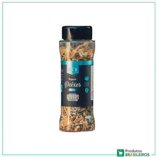Tempero Peixes / Fish Seasoning TEMPEROS BRAZIL - 100g - Produtos Brasileiros