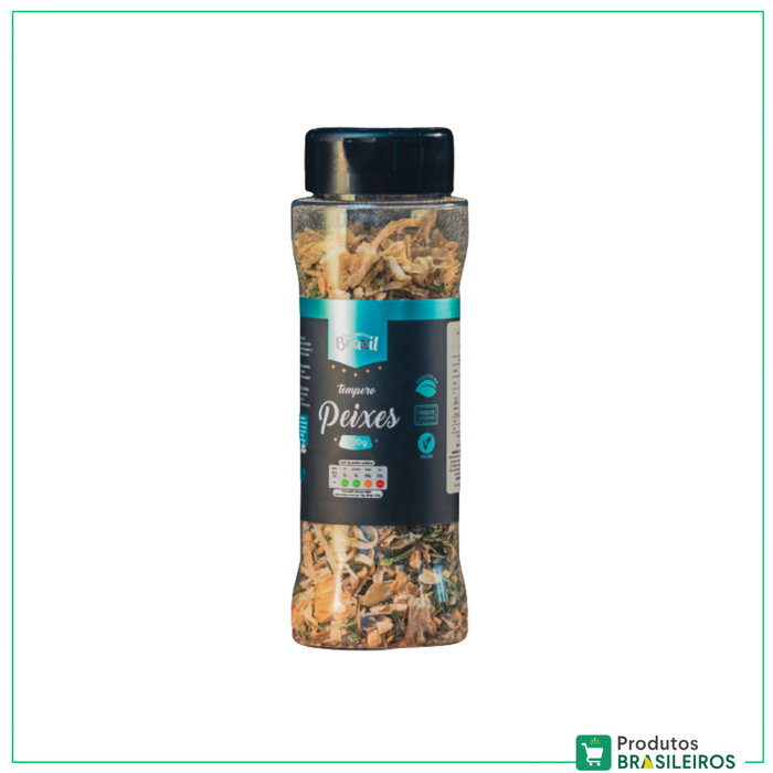 Tempero Peixes / Fish Seasoning TEMPEROS BRAZIL - 100g - Produtos Brasileiros