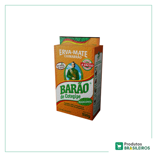 Erva Mate Chimarrão BARÃO - 500g - Produtos Brasileiros