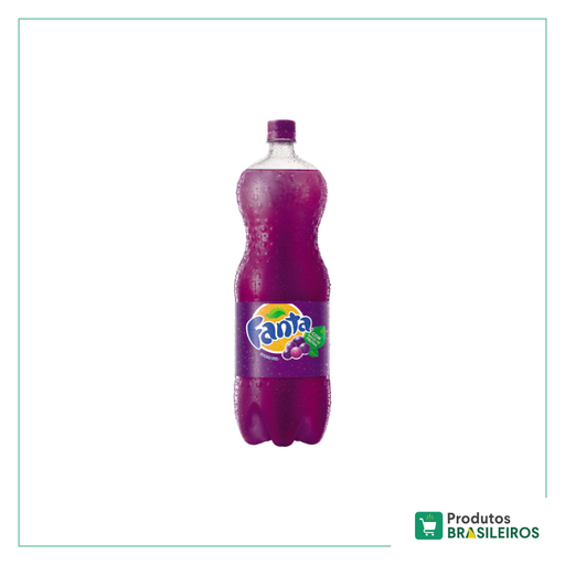 Refrigerante FANTA Uva - 1.5L - Produtos Brasileiros
