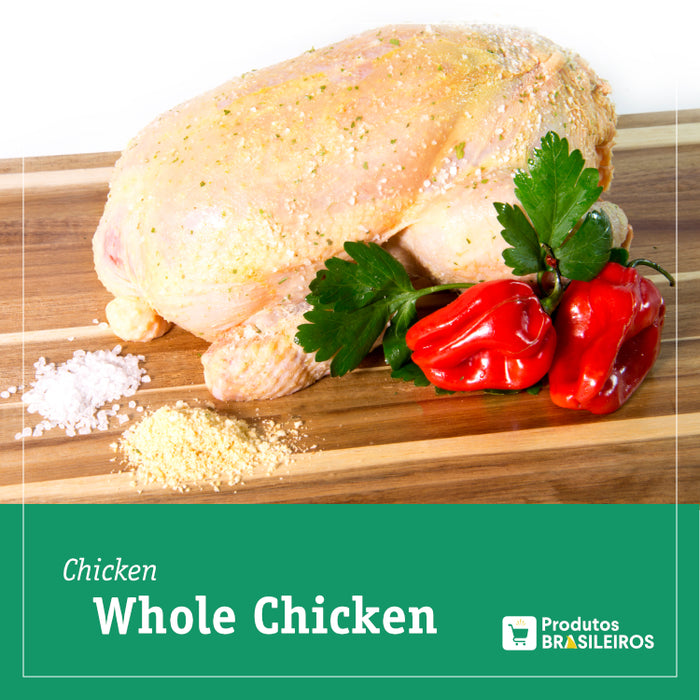 Frango Recheado c/ Farofa (Aprox. 2.5kg) - Produtos Brasileiros
