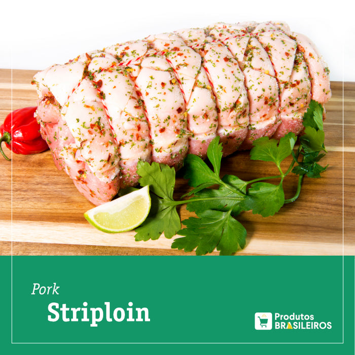 Lombo de Porco Temperado (Aprox. 2.0kg) - Produtos Brasileiros