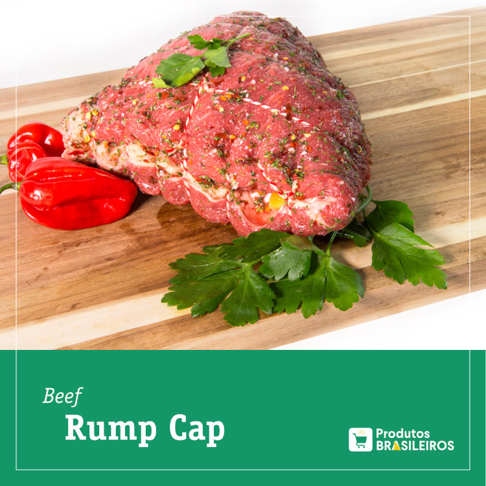 Picanha Virada Temperada e Recheada (Aprox. 2.5kg) - Produtos Brasileiros