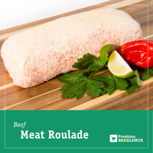 Rocambole de Carne Moída (Aprox. 2.0kg) - Produtos Brasileiros