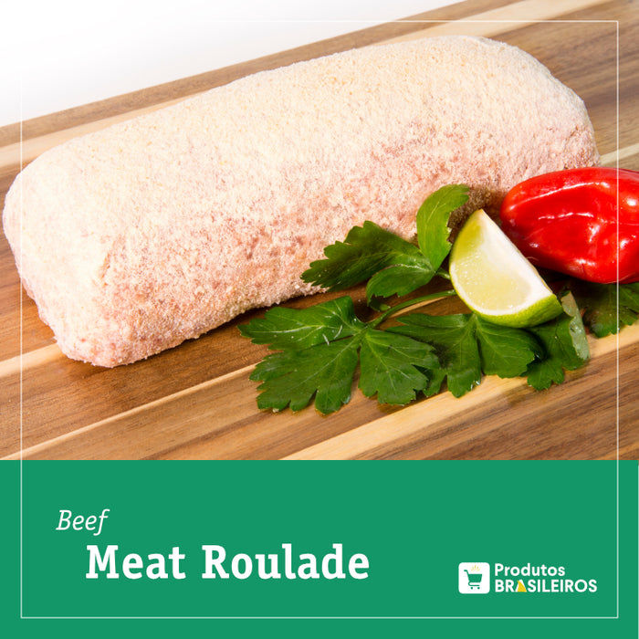 Rocambole de Carne Moída (Aprox. 2.0kg) - Produtos Brasileiros