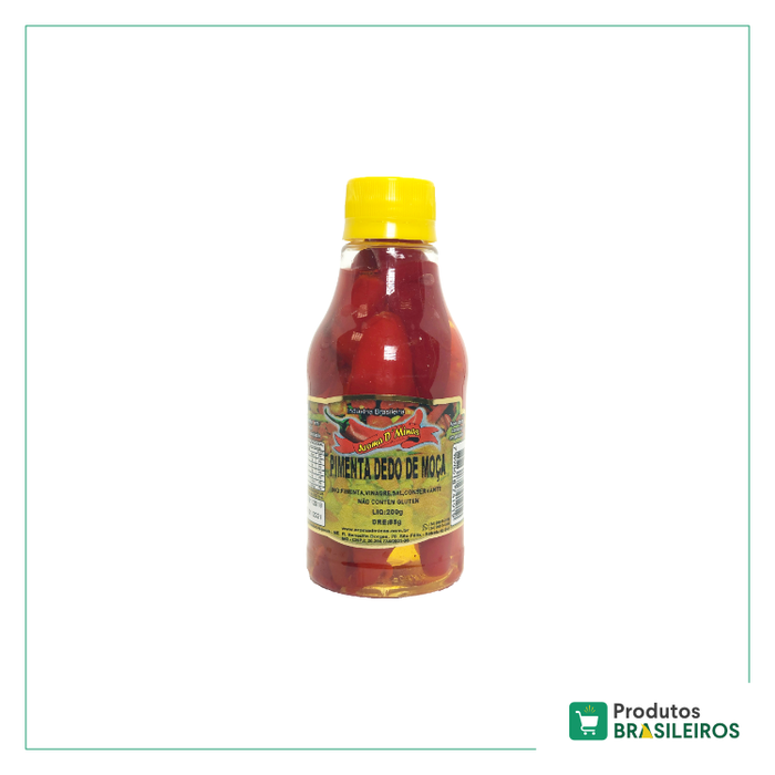 Pimenta Dedo de Moça AROMA D' MINAS - 200g - Produtos Brasileiros
