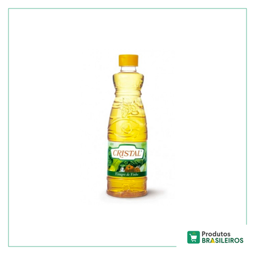 Vinagre de Vinho Branco CRISTAL - 750ml - Produtos Brasileiros