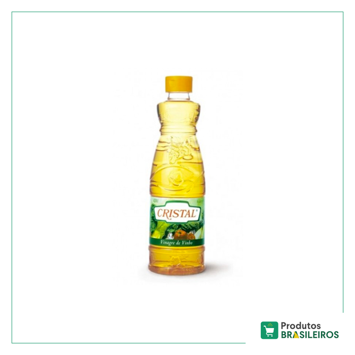 Vinagre de Vinho Branco CRISTAL - 750ml - Produtos Brasileiros