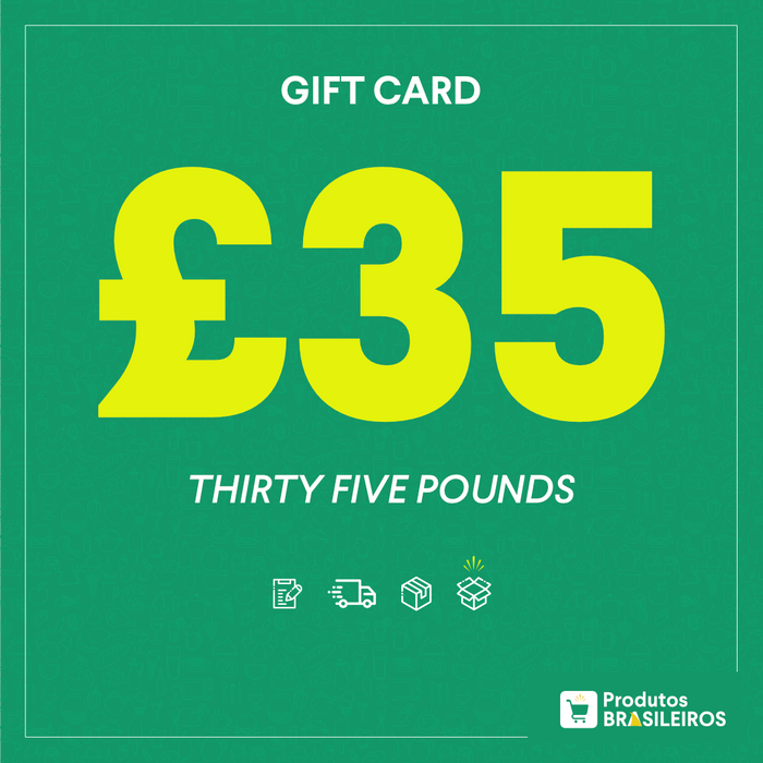 Gift Card - £35 by Produtos Brasileiros - Produtos Brasileiros