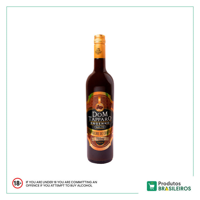 Licor Creme de Chocolate DOM TAPPARO - 750ml - Produtos Brasileiros
