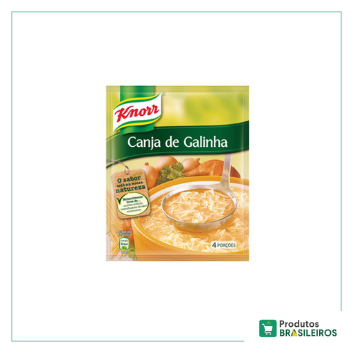 Canja de Galinha KNORR - 68g - Produtos Brasileiros