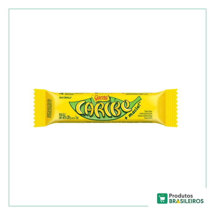 Chocolate Caribe GAROTO - 28g - Produtos Brasileiros