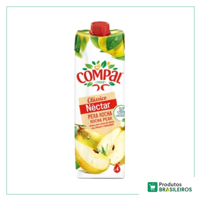 Suco de Pera COMPAL - 1L - Produtos Brasileiros
