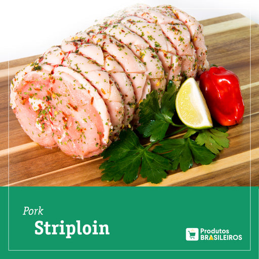 Lombo de Porco Temperado e Recheado (Aprox. 2.5kg) - Produtos Brasileiros