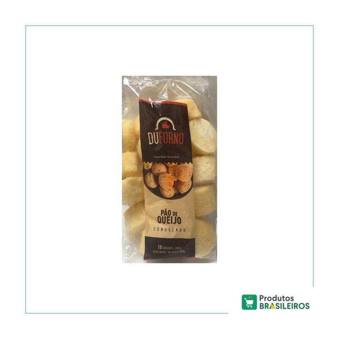 Pão de Queijo Congelado - DU FORNO - pack c/ 35 Unidades - Produtos Brasileiros