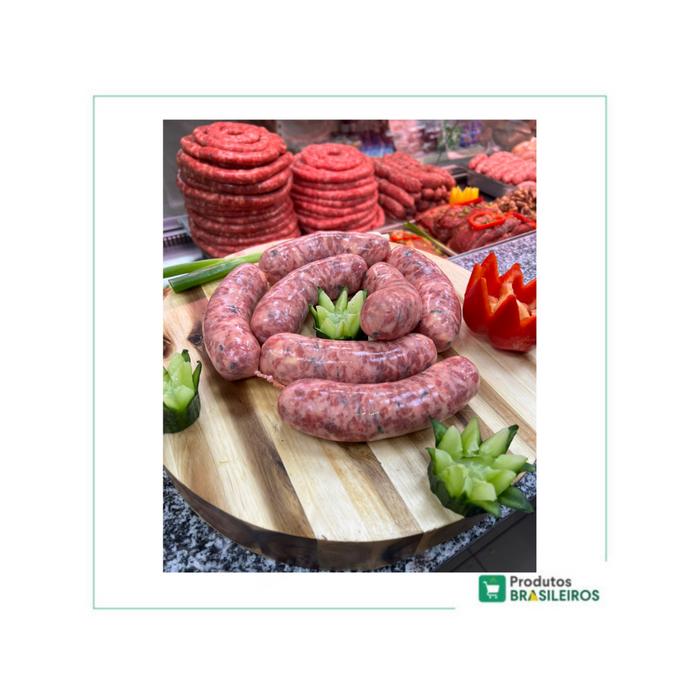 Linguiça de Porco com Queijo / Pork Sausage w/ Cheese (Kg) - Produtos Brasileiros