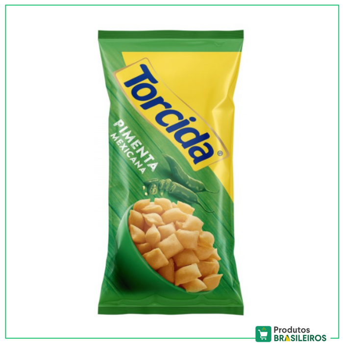 Salgadinho de Pimenta Mexicana TORCIDA - 70g - Produtos Brasileiros