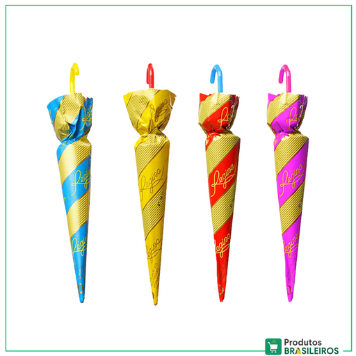Sombrinhas de Chocolate REGINA - 15g x 30 - Produtos Brasileiros