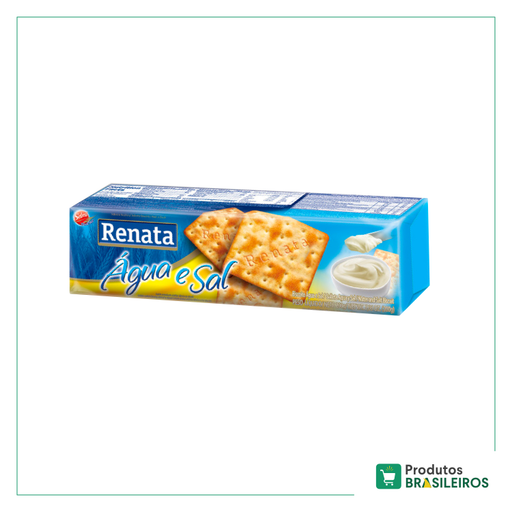 Biscoito Água e Sal RENATA - 200g - Produtos Brasileiros