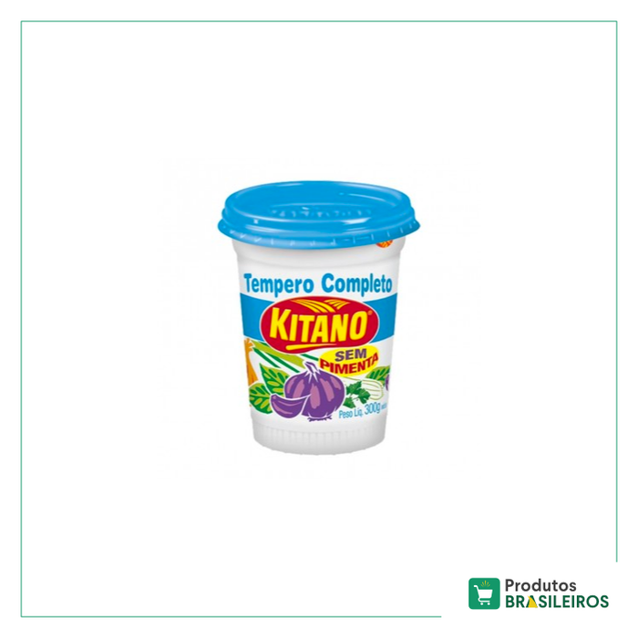 Tempero Completo sem Pimenta KITANO - 300g - Produtos Brasileiros