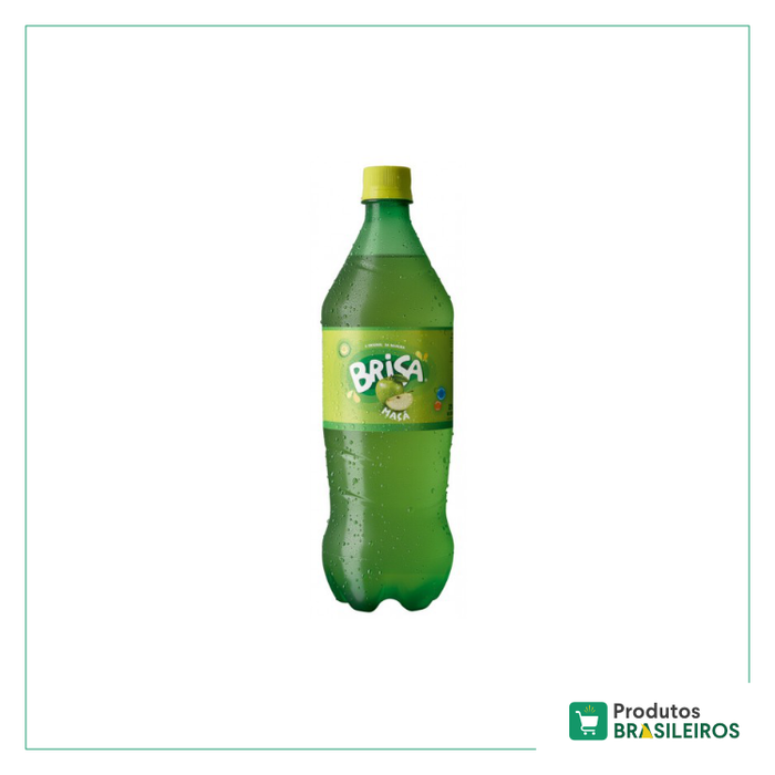 Refrigerante de Maça BRISA - 1L - Produtos Brasileiros