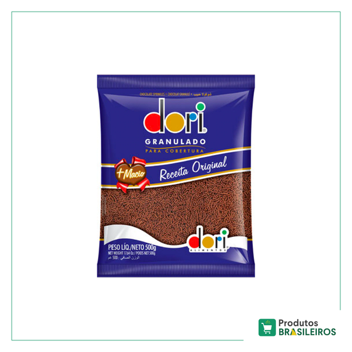 Chocolate Granulado DORI - 500g - Produtos Brasileiros