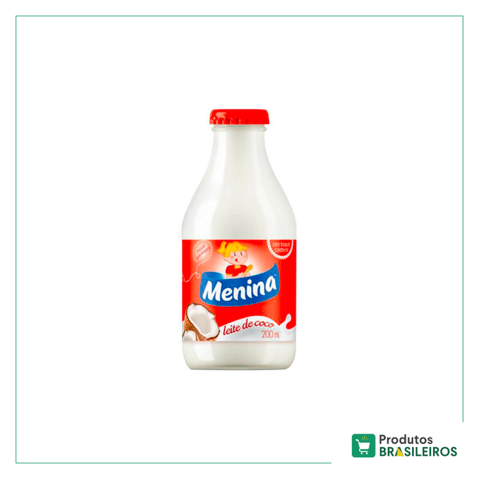 Leite de Coco MENINA - 200ml - Produtos Brasileiros