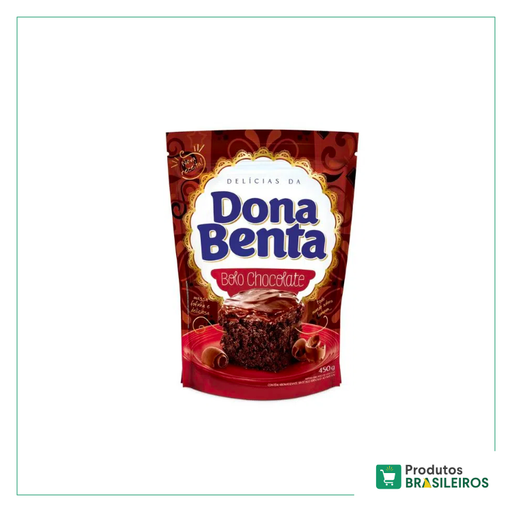 Mistura para Bolo Sabor Chocolate DONA BENTA - 450g - Produtos Brasileiros