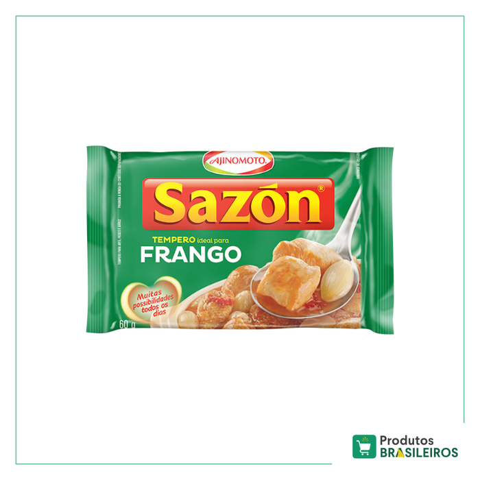 Tempero para Frango SAZON - 60g - Produtos Brasileiros