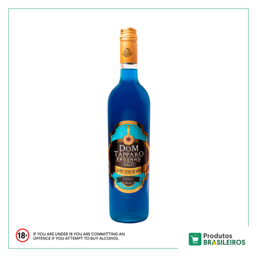 Licor Creme de Anis Verde DOM TAPPARO - 750ml - Produtos Brasileiros