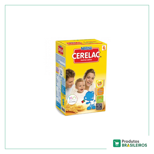 Cerelac Farinha Láctea NESTLÉ - 500g - Produtos Brasileiros