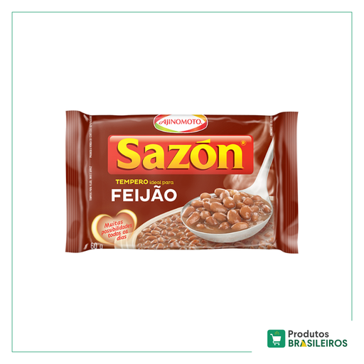 Tempero para Feijão SAZON - 60g - Produtos Brasileiros