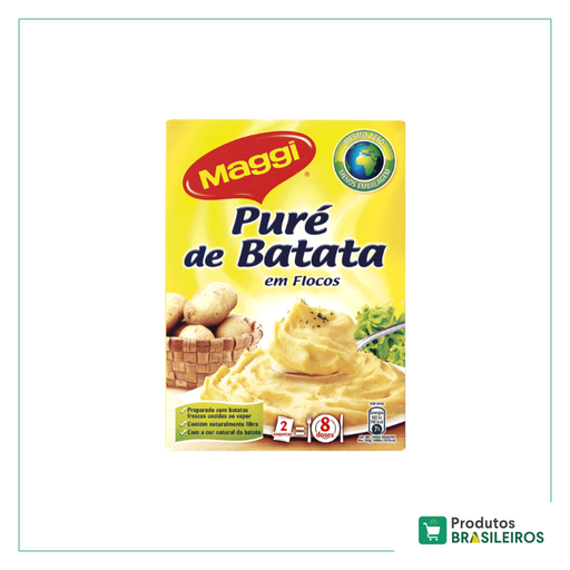 Purê de Batata em Flocos MAGGI - 250g - Produtos Brasileiros