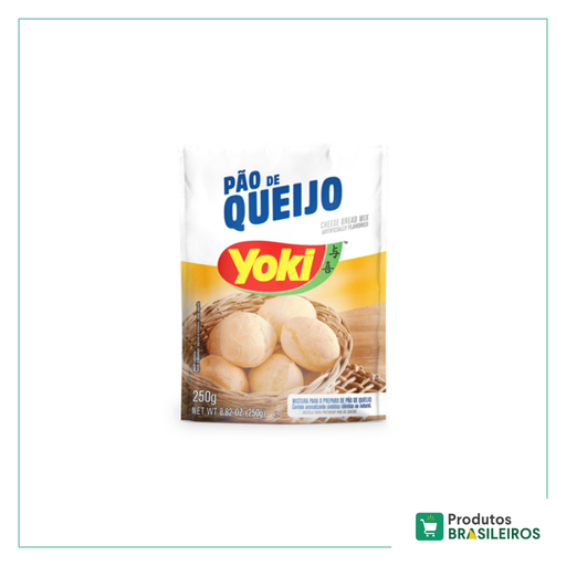 Mistura para Pão de Queijo YOKI - 250g - Produtos Brasileiros