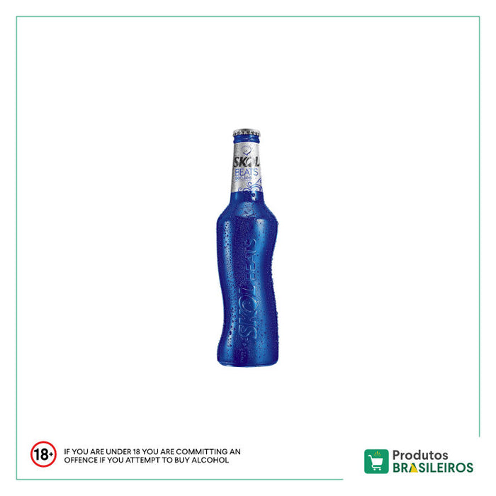 Cerveja SKOL Beats Long Neck - 313ml - Produtos Brasileiros