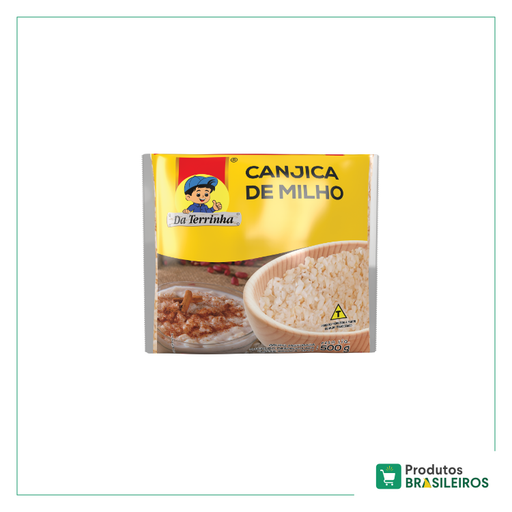 Canjica Branca DA TERRINHA - 500g - Produtos Brasileiros