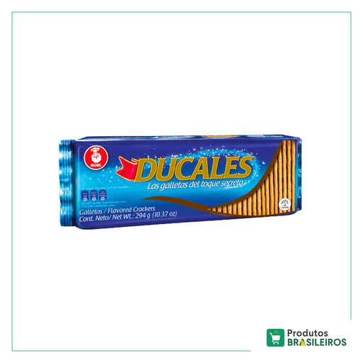 Biscoito / Noel DUCALES Crackers - 295g - Produtos Brasileiros