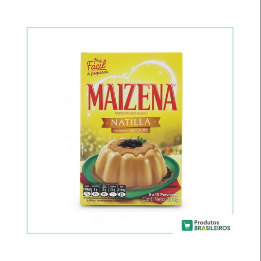 Natilla c/ sabor Arequipe MAIZENA - 300g - Produtos Brasileiros