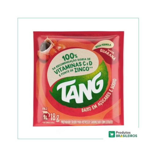 Refresco em pó de Guaraná TANG - 18g - Produtos Brasileiros