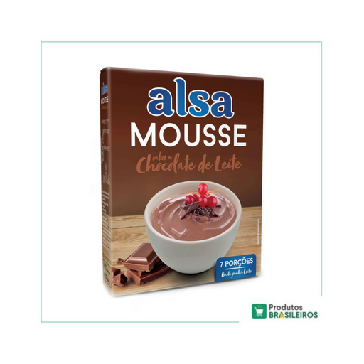 Mousse de Chocolate ALSA - 150g - Produtos Brasileiros