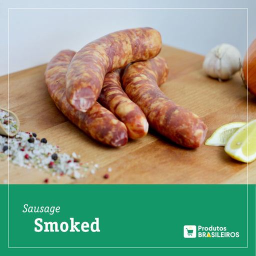 Linguiça Calabresa Defumada / Smoked Sausage (Aprox. 540g) - Produtos Brasileiros