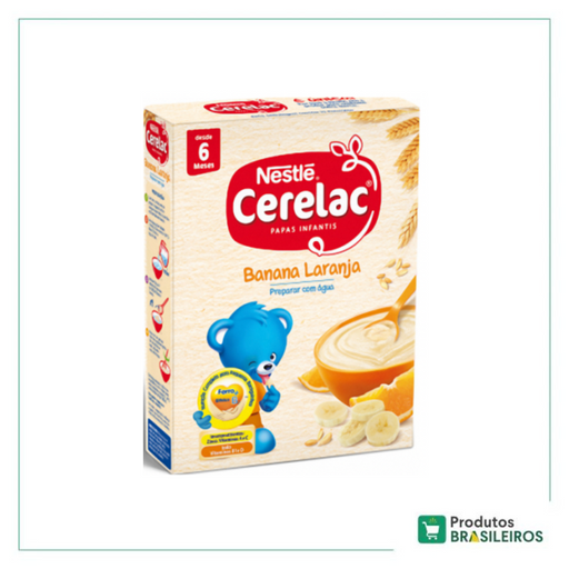 Cerelac Banana e Laranja NESTLÉ - 250g - Produtos Brasileiros