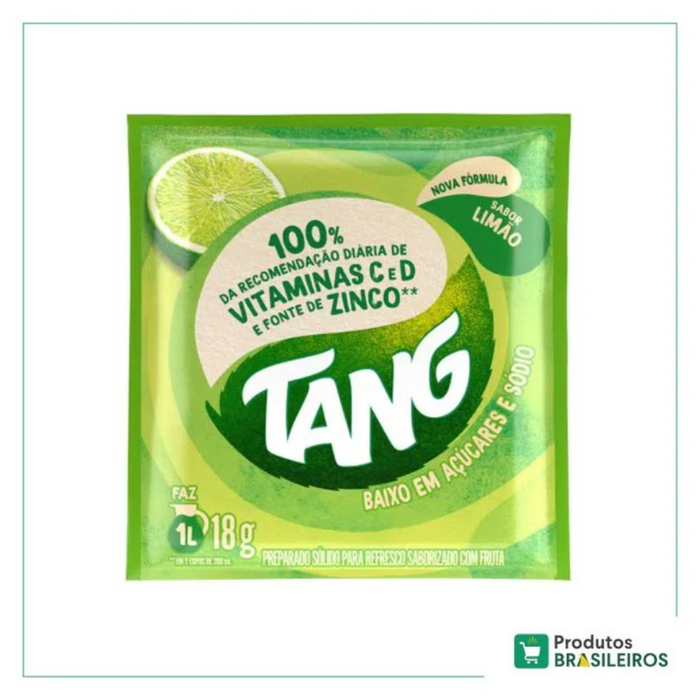 Refresco em pó de Limão TANG - 18g - Produtos Brasileiros