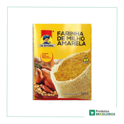 Farinha de Milho DA TERRINHA - 500g - Produtos Brasileiros