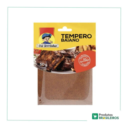 Tempero Baiano DA TERRINHA - 50g - Produtos Brasileiros