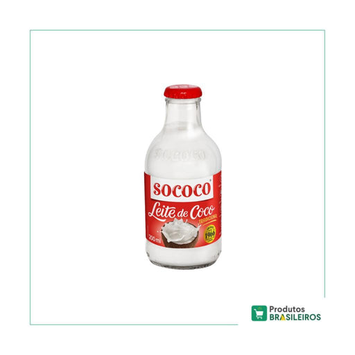 Leite de Coco SOCOCO - 200ml - Produtos Brasileiros