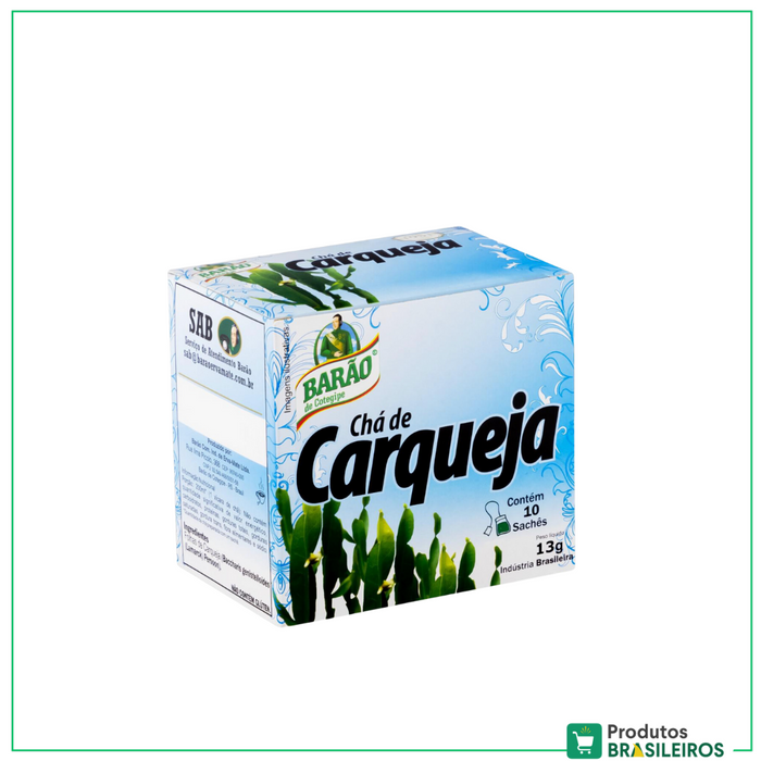 Chá de Carqueja BARÃ0 - 13g (10 sachês) - Produtos Brasileiros